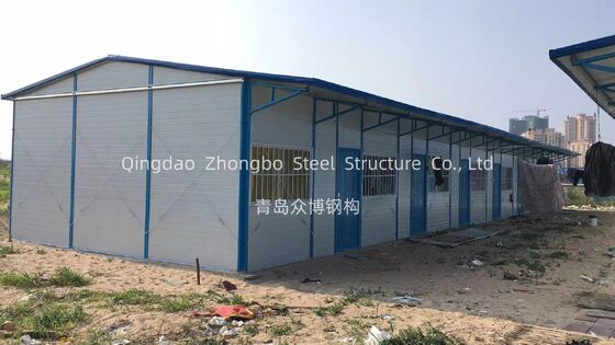 Low Cost Construction Site Housing Solutions 20FT Container House for Labor Camp
