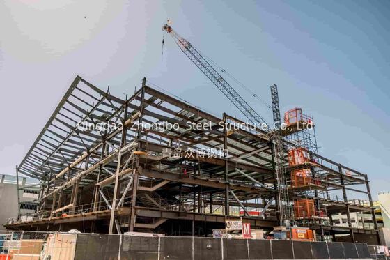 Q355 Q235B Heavy Duty Steel Structure Workshop Constructions Providing Shelter