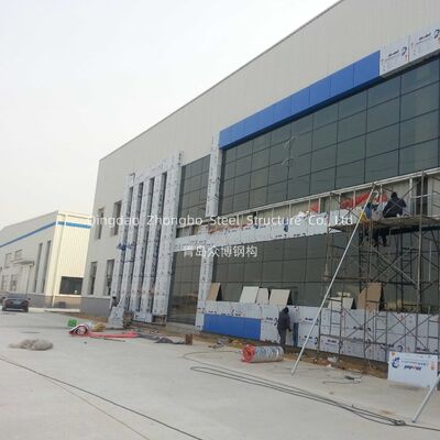 Q355 Custom Industrial Prefabricated Warehouse Workshop Factory Storage Building