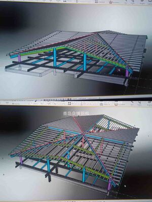 Grade 8 Seismic Multi Story Prefabricated Steel Structure Office Building Hotel School Frame Construction