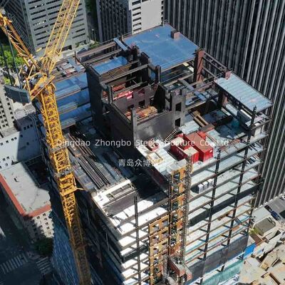 Prefabricated Commercial Steel Building with Lightweight Light Steel Structure Ideal for Hotel Office and Supermarket