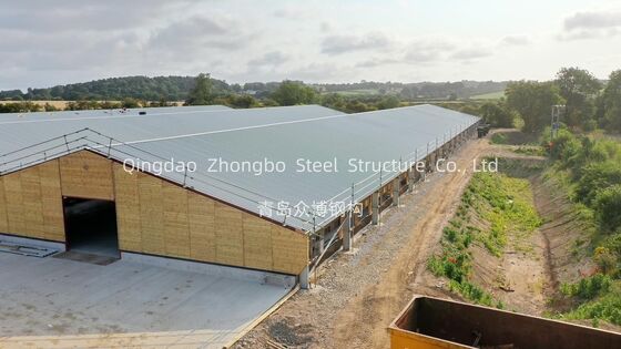 Customizable Steel Structure Poultry House with Durable Prefabricated Frame for Easy Assembly Chicken Farming